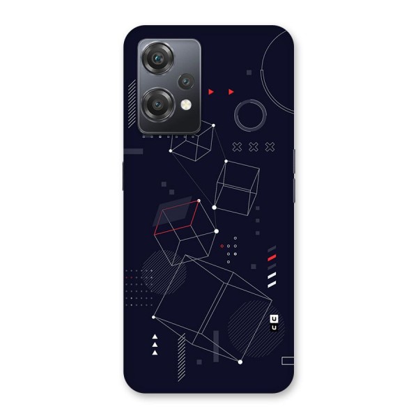 Royal Abstract Shapes Back Case for OnePlus Nord CE 2 Lite 5G