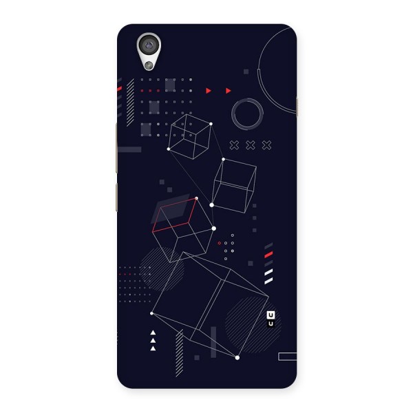 Royal Abstract Shapes Back Case for OnePlus X