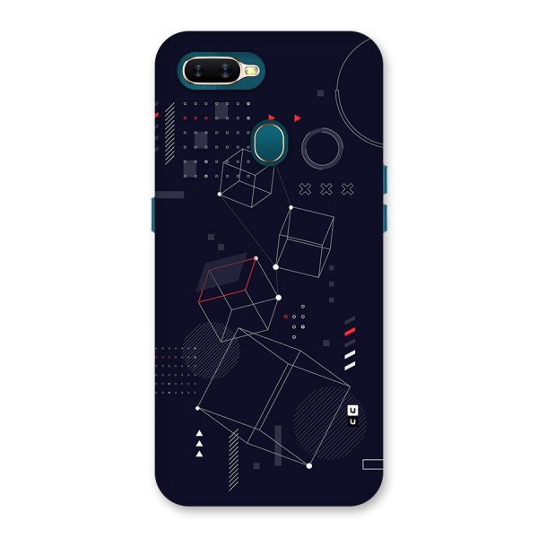 Royal Abstract Shapes Back Case for Oppo A11k