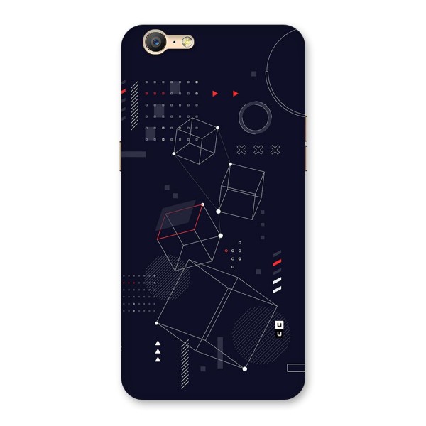 Royal Abstract Shapes Back Case for Oppo A39