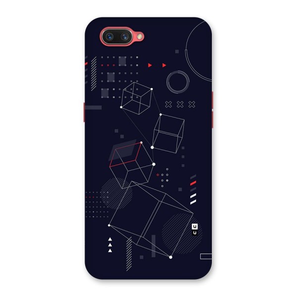 Royal Abstract Shapes Back Case for Oppo A3s