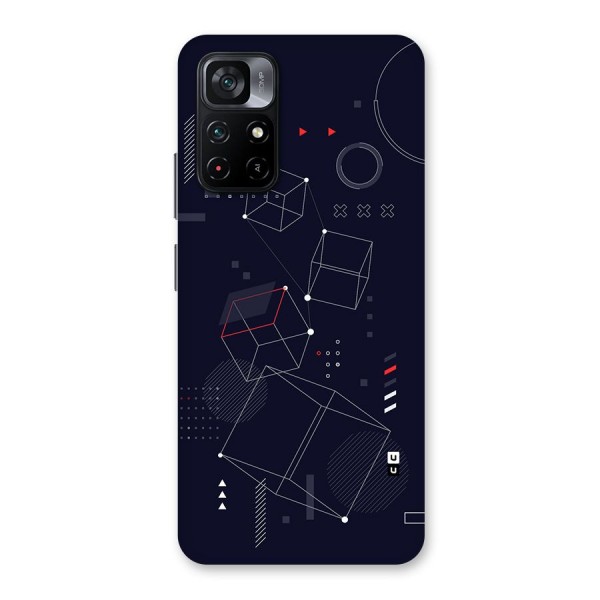 Royal Abstract Shapes Back Case for Poco M4 Pro 5G