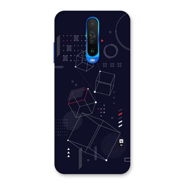 Royal Abstract Shapes Back Case for Poco X2