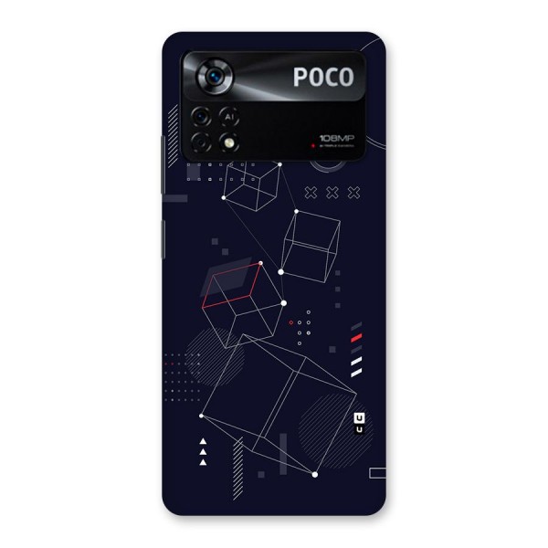 Royal Abstract Shapes Back Case for Poco X4 Pro 5G