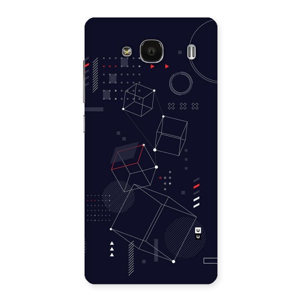 Royal Abstract Shapes Back Case for Redmi 2s