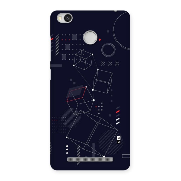 Royal Abstract Shapes Back Case for Redmi 3S Prime