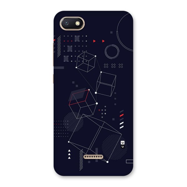 Royal Abstract Shapes Back Case for Redmi 6A