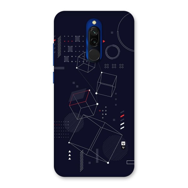 Royal Abstract Shapes Back Case for Redmi 8