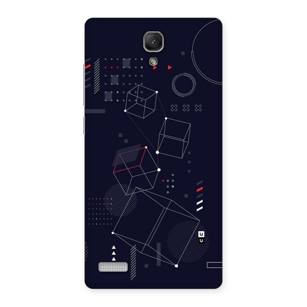 Royal Abstract Shapes Back Case for Redmi Note