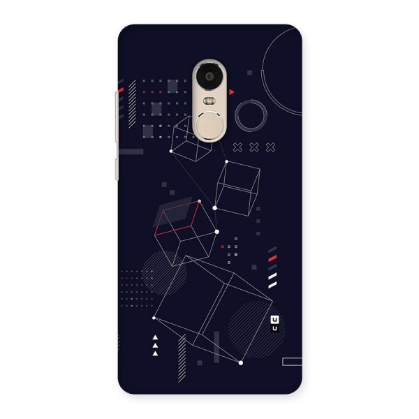 Royal Abstract Shapes Back Case for Redmi Note 4