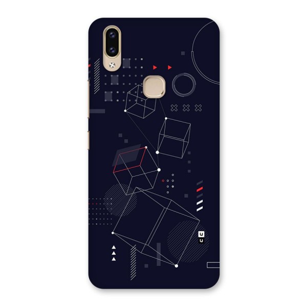 Royal Abstract Shapes Back Case for Vivo V9