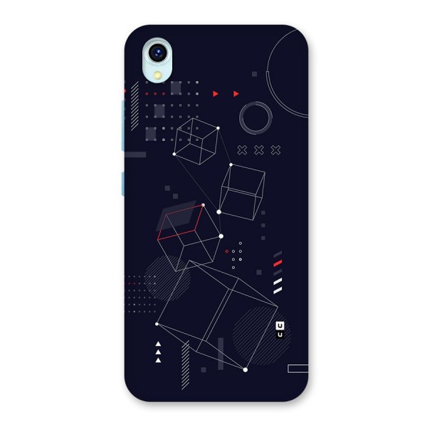 Royal Abstract Shapes Back Case for Vivo Y1s