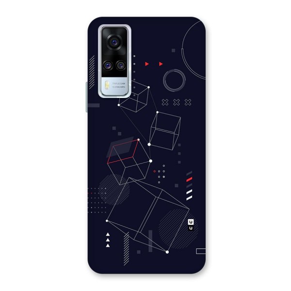 Royal Abstract Shapes Back Case for Vivo Y51