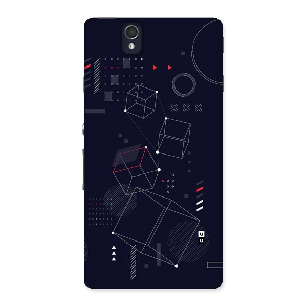 Royal Abstract Shapes Back Case for Xperia Z