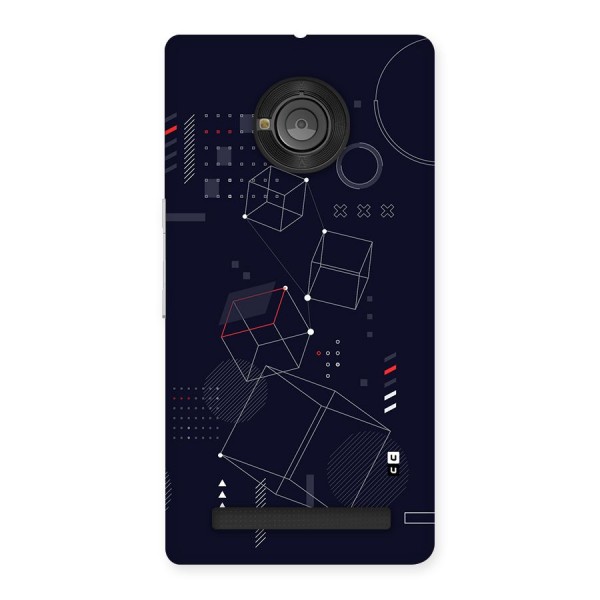 Royal Abstract Shapes Back Case for Yuphoria