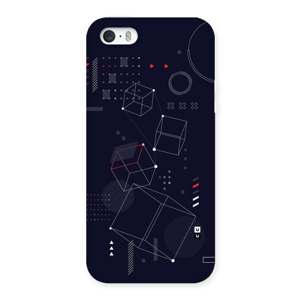 Royal Abstract Shapes Back Case for iPhone 5 5s