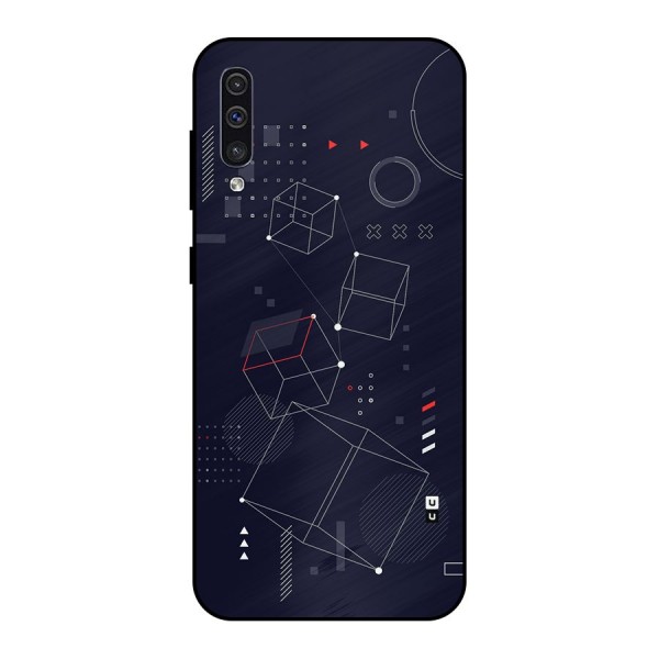 Royal Abstract Shapes Metal Back Case for Galaxy A30s