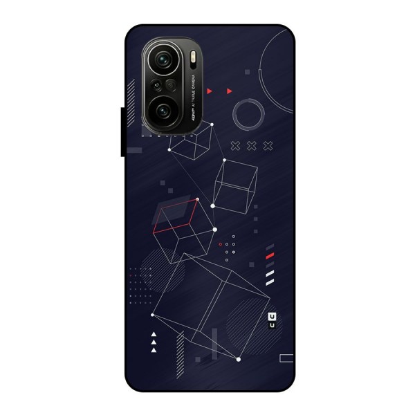 Royal Abstract Shapes Metal Back Case for Mi 11X Pro