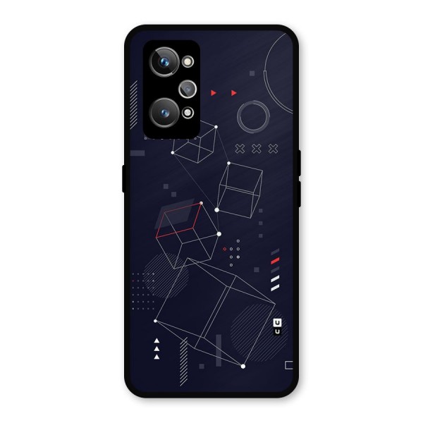 Royal Abstract Shapes Metal Back Case for Realme GT 2