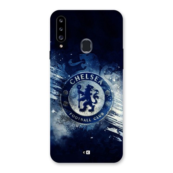 Royal Blues Squad Back Case for Galaxy A20s