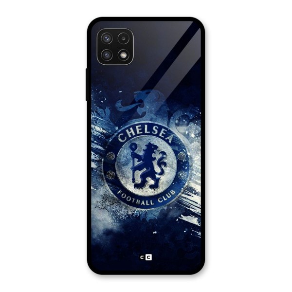 Royal Blues Squad Glass Back Case for Galaxy A22 5G