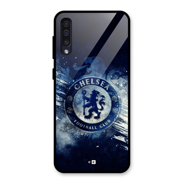 Royal Blues Squad Glass Back Case for Galaxy A30s