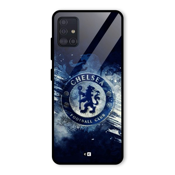 Royal Blues Squad Glass Back Case for Galaxy A51