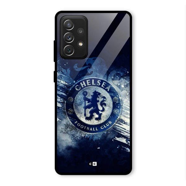 Royal Blues Squad Glass Back Case for Galaxy A72