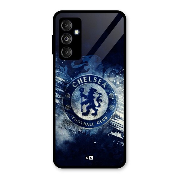 Royal Blues Squad Glass Back Case for Galaxy M14 5G