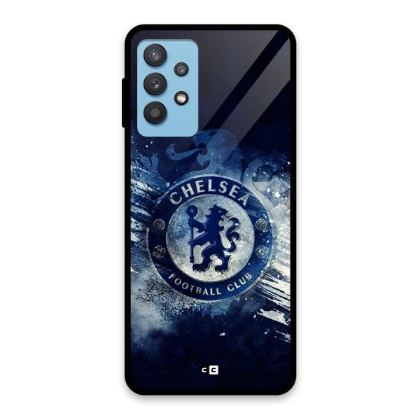 Royal Blues Squad Glass Back Case for Galaxy M32 5G