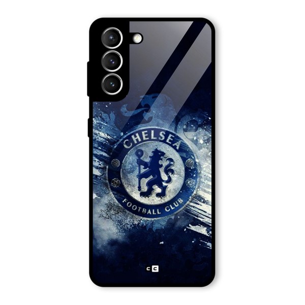 Royal Blues Squad Glass Back Case for Galaxy S21 5G