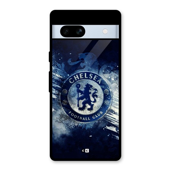 Royal Blues Squad Glass Back Case for Google Pixel 7a