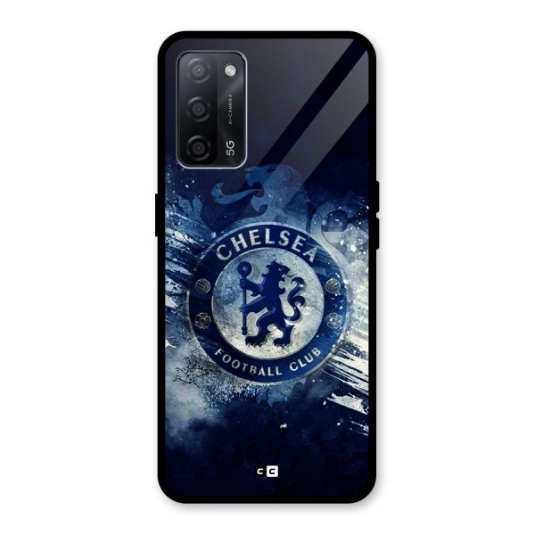 Royal Blues Squad Glass Back Case for Oppo A53s 5G