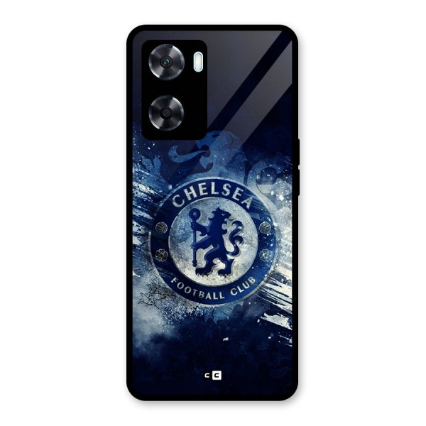 Royal Blues Squad Glass Back Case for Oppo A77s