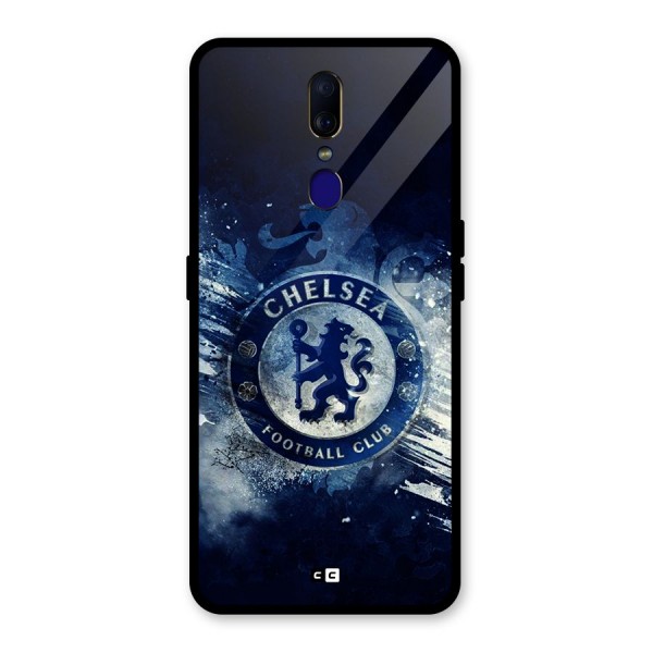 Royal Blues Squad Glass Back Case for Oppo F11