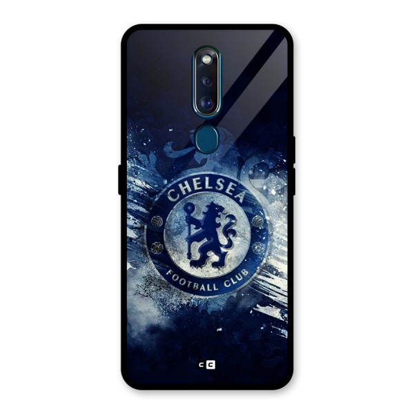 Royal Blues Squad Glass Back Case for Oppo F11 Pro