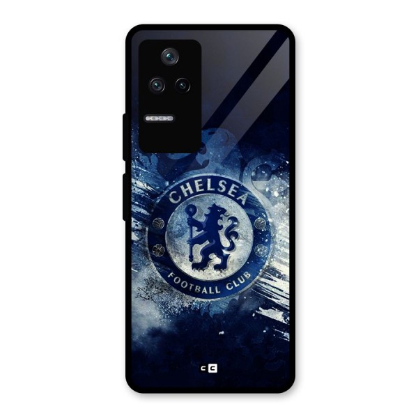 Royal Blues Squad Glass Back Case for Poco F4 5G