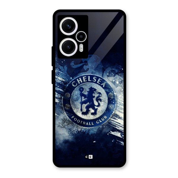 Royal Blues Squad Glass Back Case for Poco F5