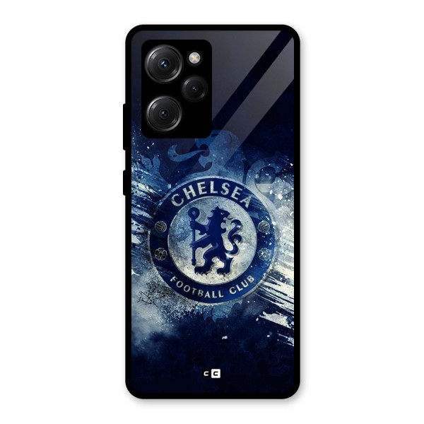 Royal Blues Squad Glass Back Case for Poco X5 Pro