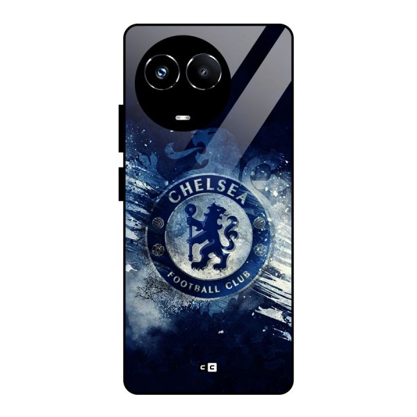 Royal Blues Squad Glass Back Case for Realme 11X