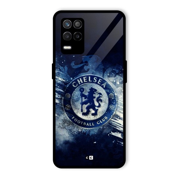 Royal Blues Squad Glass Back Case for Realme 8 5G