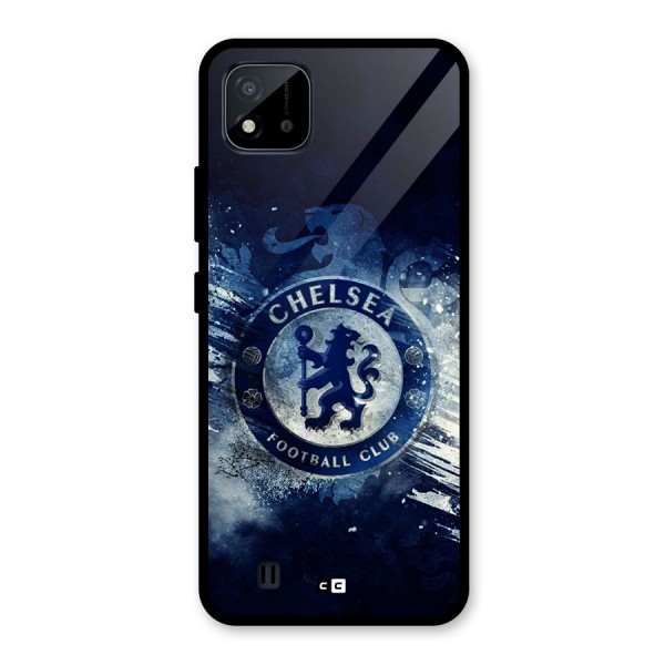 Royal Blues Squad Glass Back Case for Realme C11 2021