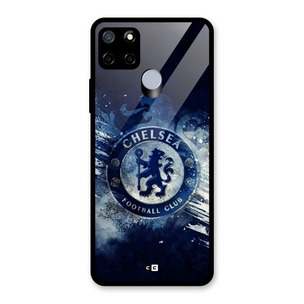 Royal Blues Squad Glass Back Case for Realme C15