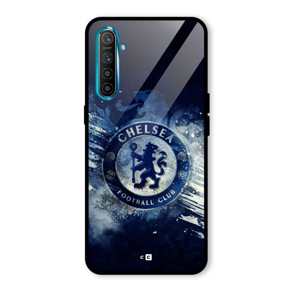 Royal Blues Squad Glass Back Case for Realme X2