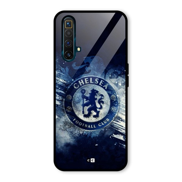 Royal Blues Squad Glass Back Case for Realme X3 SuperZoom