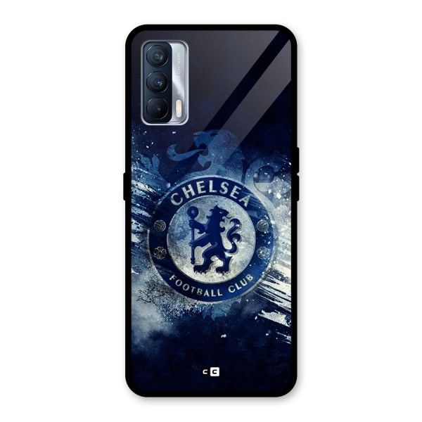 Royal Blues Squad Glass Back Case for Realme X7