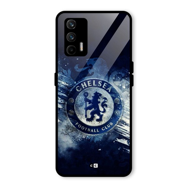 Royal Blues Squad Glass Back Case for Realme X7 Max