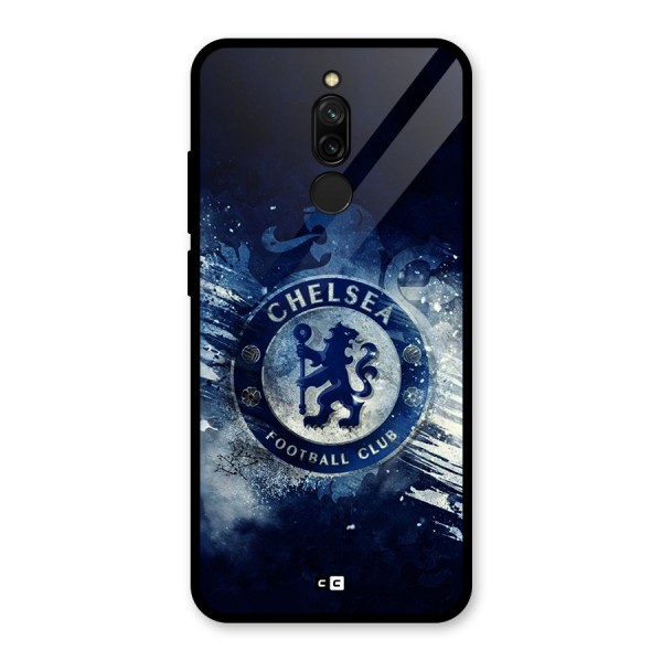 Royal Blues Squad Glass Back Case for Redmi 8