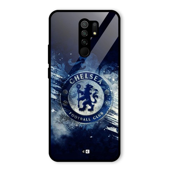 Royal Blues Squad Glass Back Case for Redmi 9 Prime