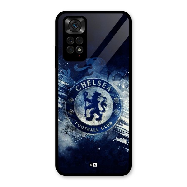 Royal Blues Squad Glass Back Case for Redmi Note 11S